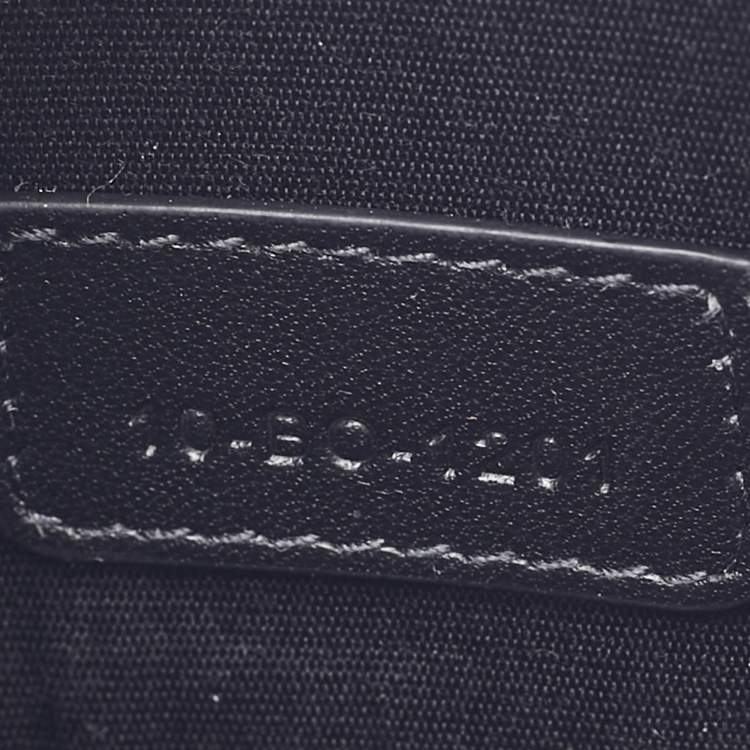 Pre Owned Dior Navy Blue Oblique Canvas Nano D-Touch Horizontal Pouch