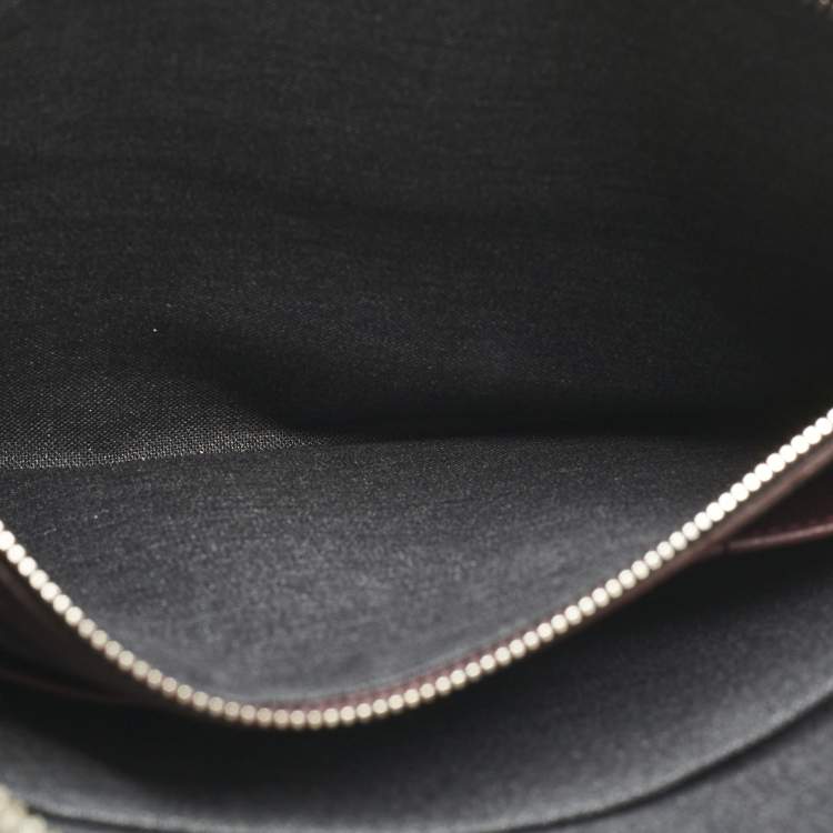 Pre Owned Dior Dark Blue Leather Document Case