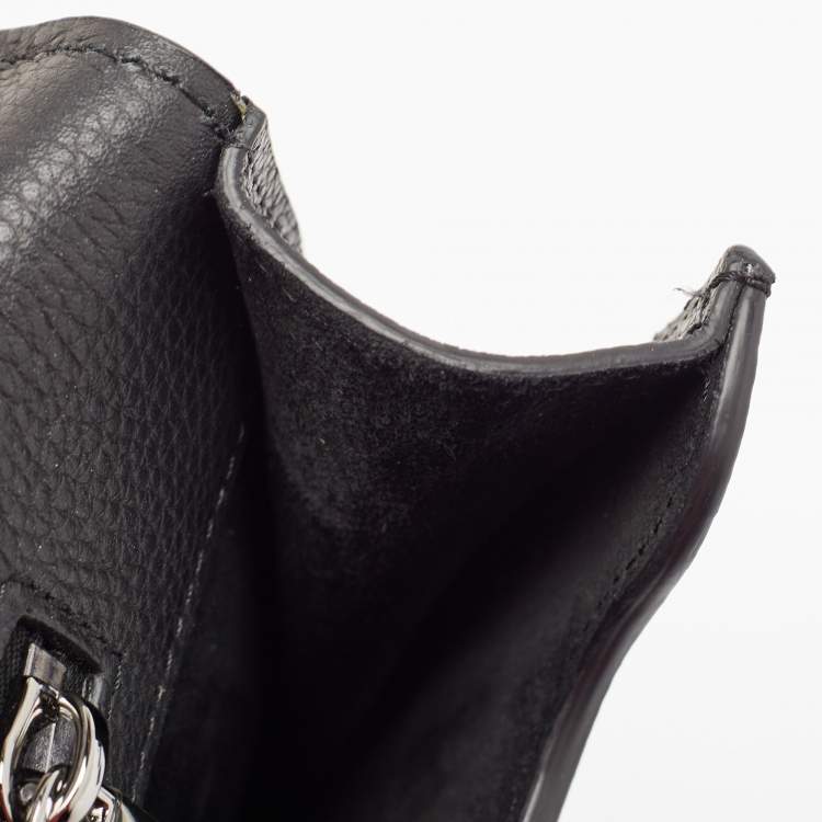 Pre Owned Dior Black Leather Elite Briefcase