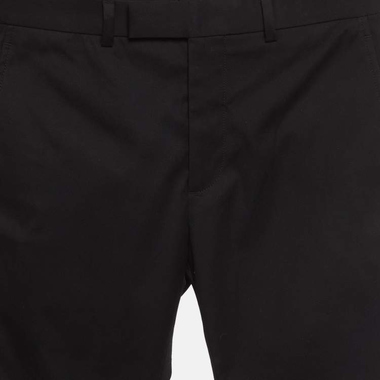 مملوكة مسبقًا Dior Homme Uniforme Navy Blue Twill Regular Fit Pants S