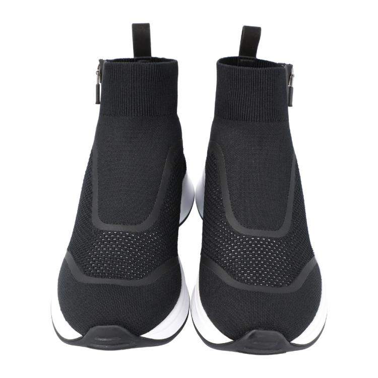 Pre Owned Dior Black B25 High Top Sneakers Size EU 44