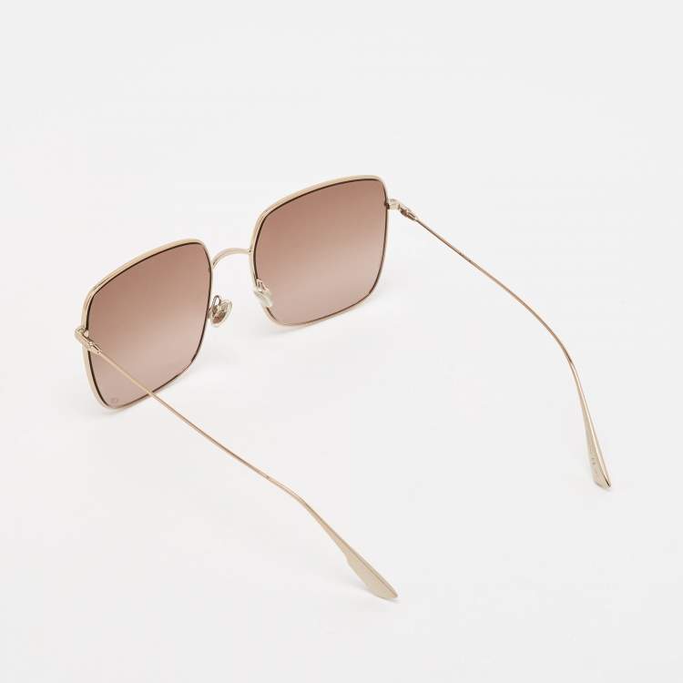 Pre Owned Dior Brown Gradient DiorStellaire1 Square Sunglasses