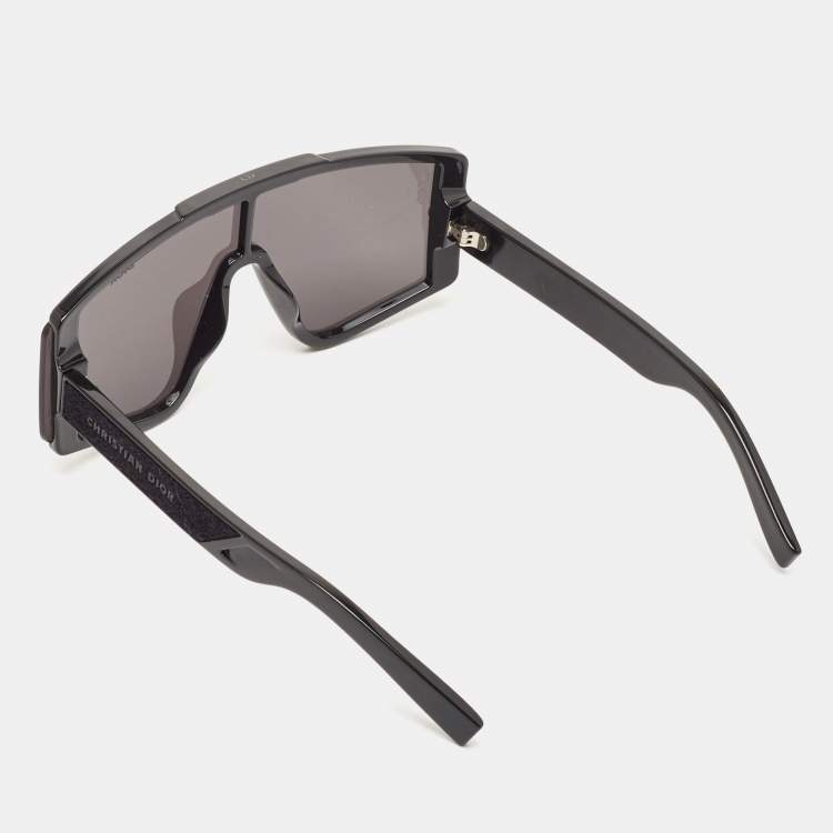 Pre Owned Dior Black Diorxtrem MU Shield Sunglasses