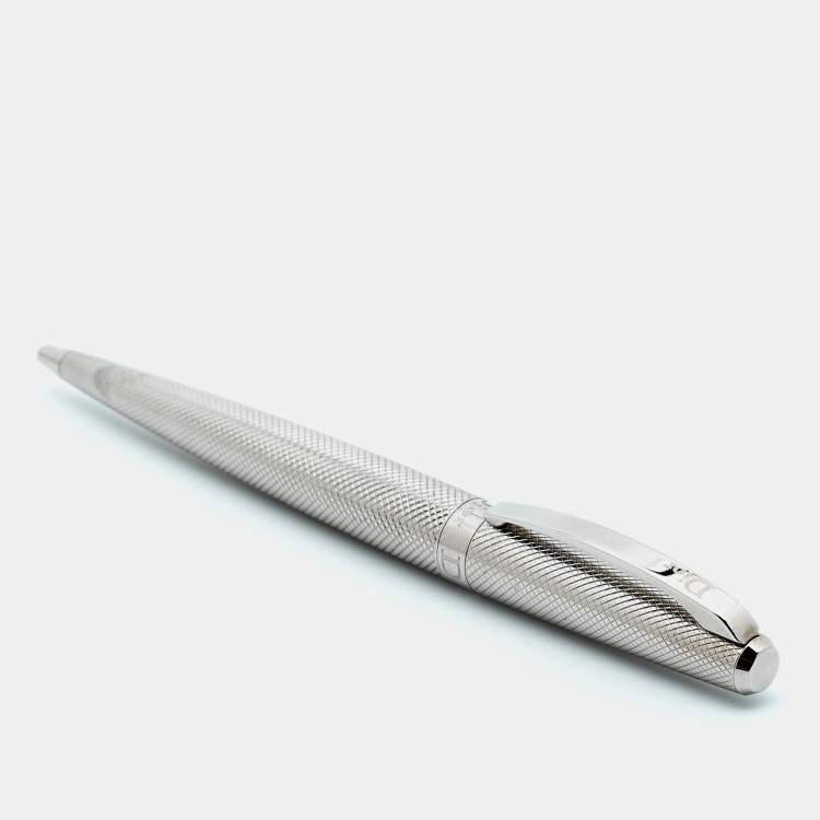 Pre Owned Christian Dior Silver Tone Ballpoint Pen