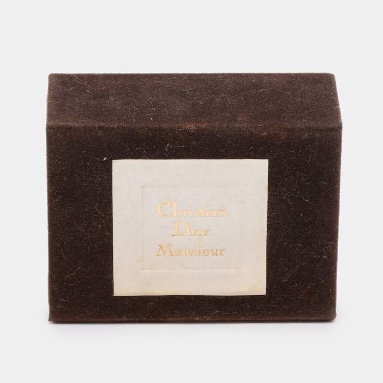 Pre Owned Dior Blue Gold Tone Metal and Lapis Lazuli Toggle Cufflinks 