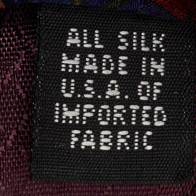 Pre Owned Dior Monsieur Vintage Navy Blue Printed Silk Traditional Tie