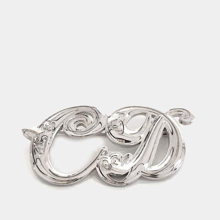 Pre Owned Dior Silver Brooch