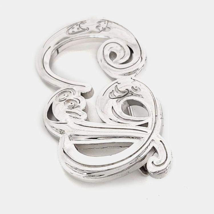 Pre Owned Dior Silver Brooch