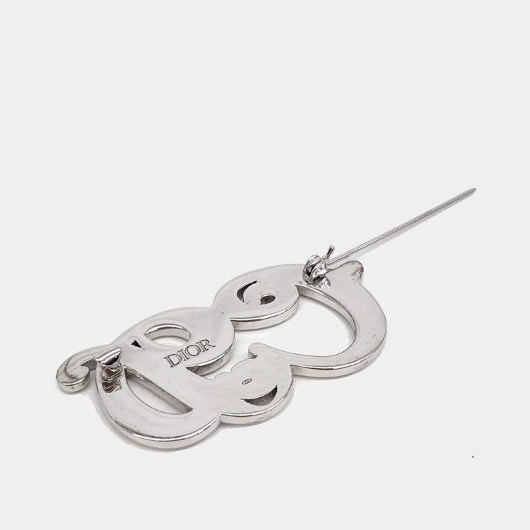 Pre Owned Dior Silver Brooch