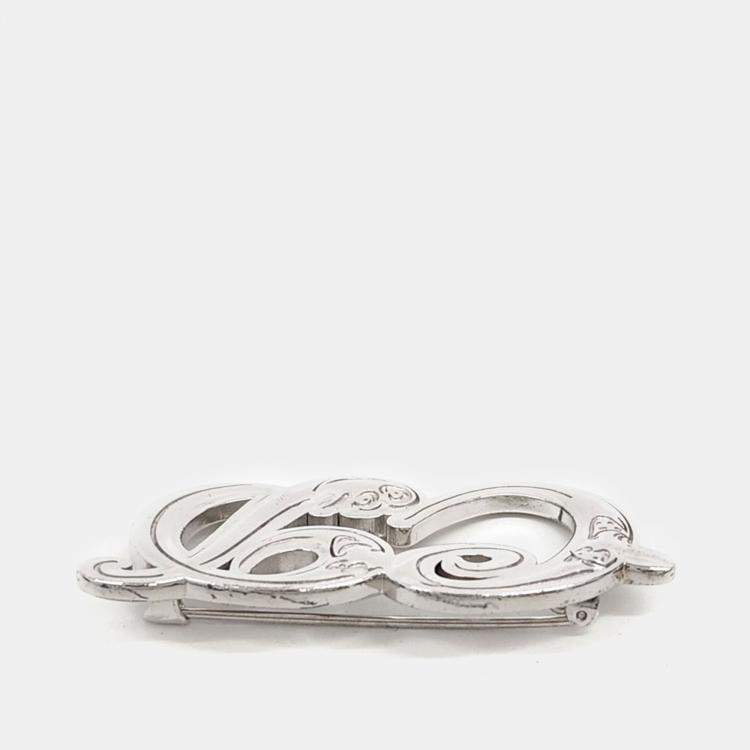Pre Owned Dior Silver Brooch