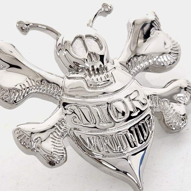 Pre Owned Dior Silver Bee Brooch