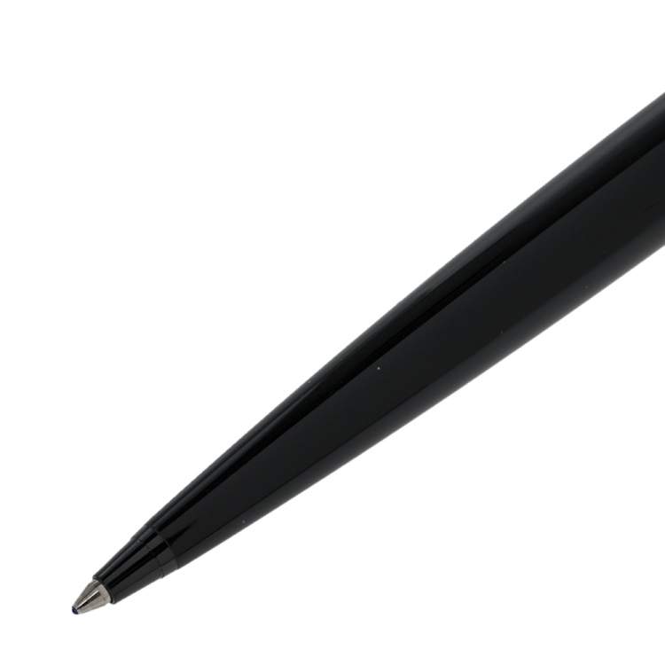 Pre Owned Dior Black Composite & Textured Finish Ballpoint Pen