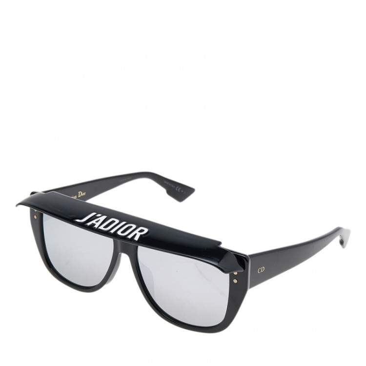Pre Owned Dior Black / Grey J'adior DiorClub2 Visor Sunglasses