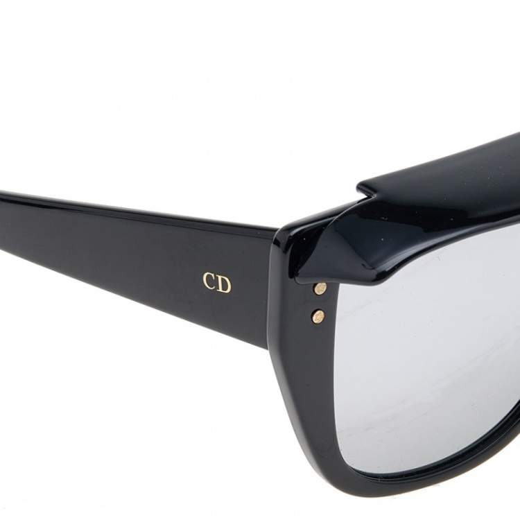 Pre Owned Dior Black / Grey J'adior DiorClub2 Visor Sunglasses