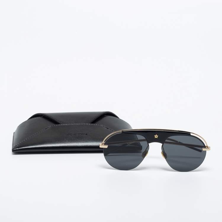Pre Owned Dior Black 2M22k Diorevolution Avaitor Sunglasses