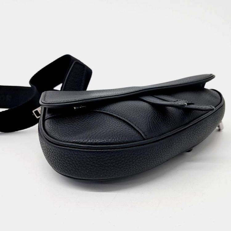 Pre Owned Dior Homme Mini Saddle Bag