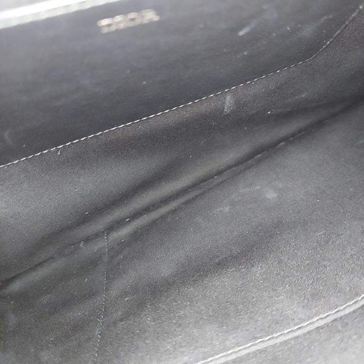 Pre Owned Dior Homme Oblique A4 Clutch Bag