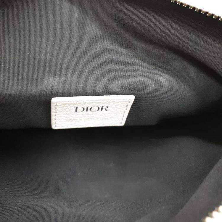 Pre Owned Dior Homme Oblique Saddle Bag