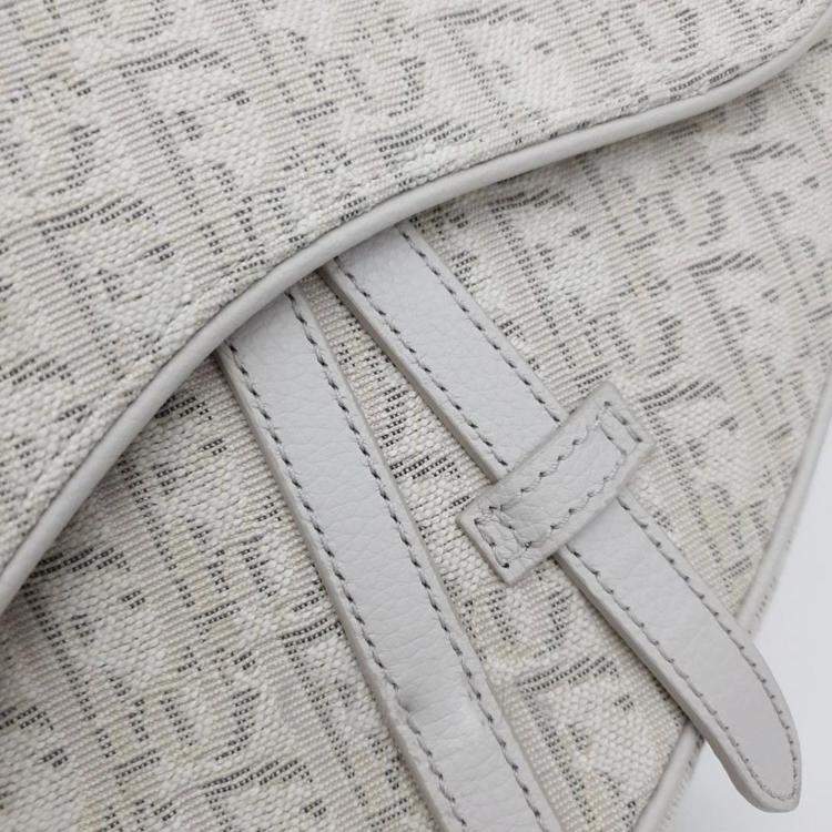Pre Owned Dior Homme Oblique Saddle Bag