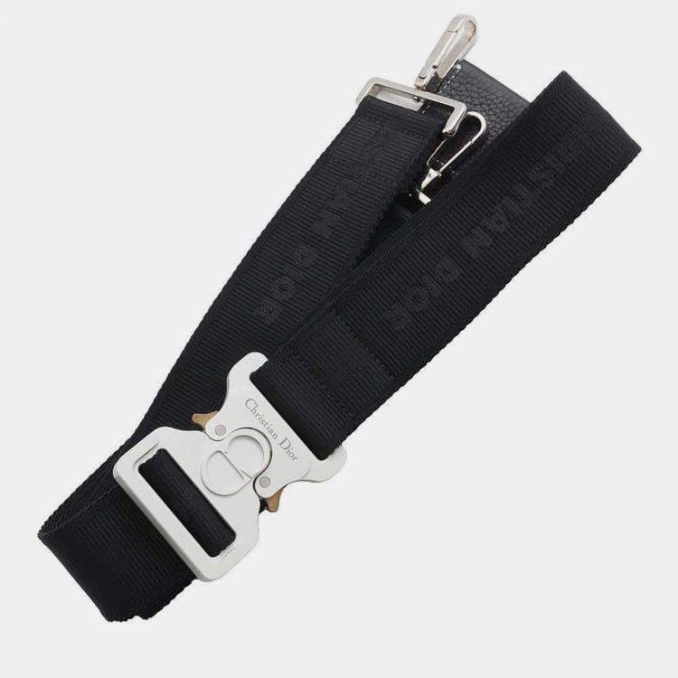Pre Owned Dior Black Leather Rango Travel Shoulder Bag