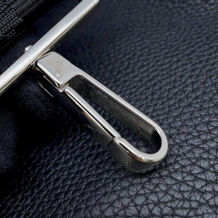 Pre Owned Dior Black Leather Rango Travel Shoulder Bag