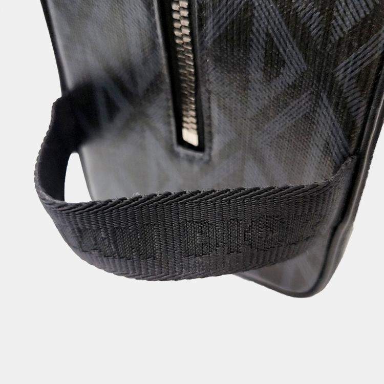 Pre Owned Dior Black PVC Ringo Toiletry bag