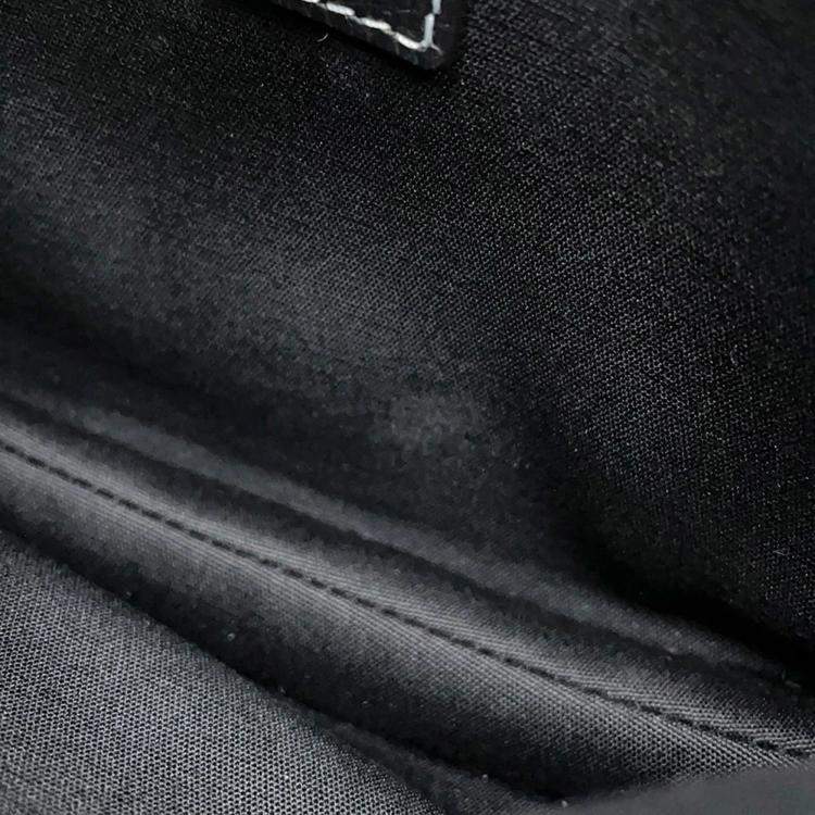 Pre Owned Dior Saddle Black Leather Crossbody Bag