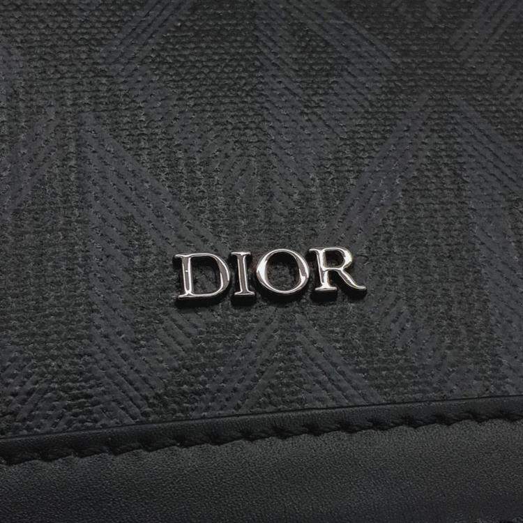 Pre Owned Dior Black PVC Backpack
