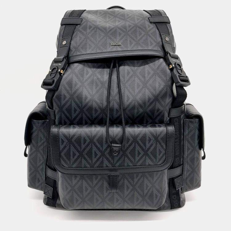 Pre Owned Dior Black PVC Backpack