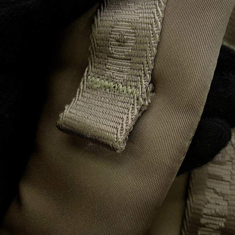 Pre Owned Dior Cobra Backpack Khaki/Beige Nylon Mesh