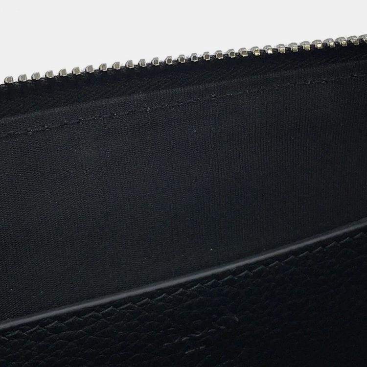 Pre Owned Dior Kenny Scharf Collaboration Oblique Clutch Bag Black/Beige Jacquard Canvas