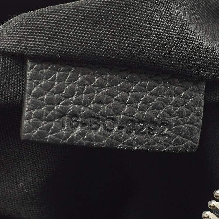 Pre Owned حقيبة كروس بودي السرج ديور جلد أسود