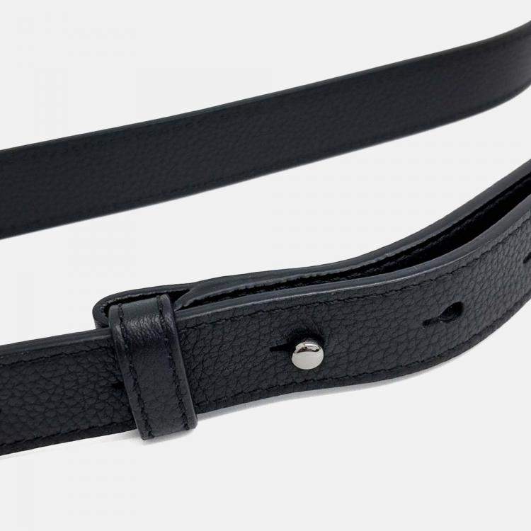 Pre Owned Dior Navy Blue Fabric Oblique Saddle Strap Pouch Crossbody Bag