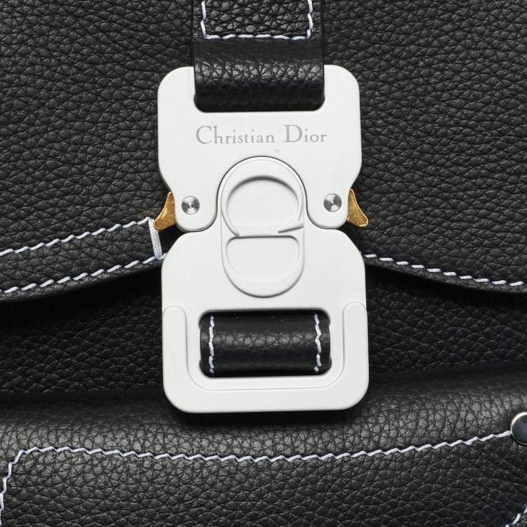 Pre Owned Dior Gallop Black Leather Sling Bag