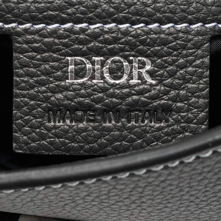 Pre Owned Dior Gallop Black Leather Sling Bag