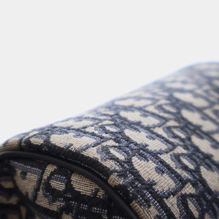 Pre Owned Dior Men Mini Oblique Roller Bag