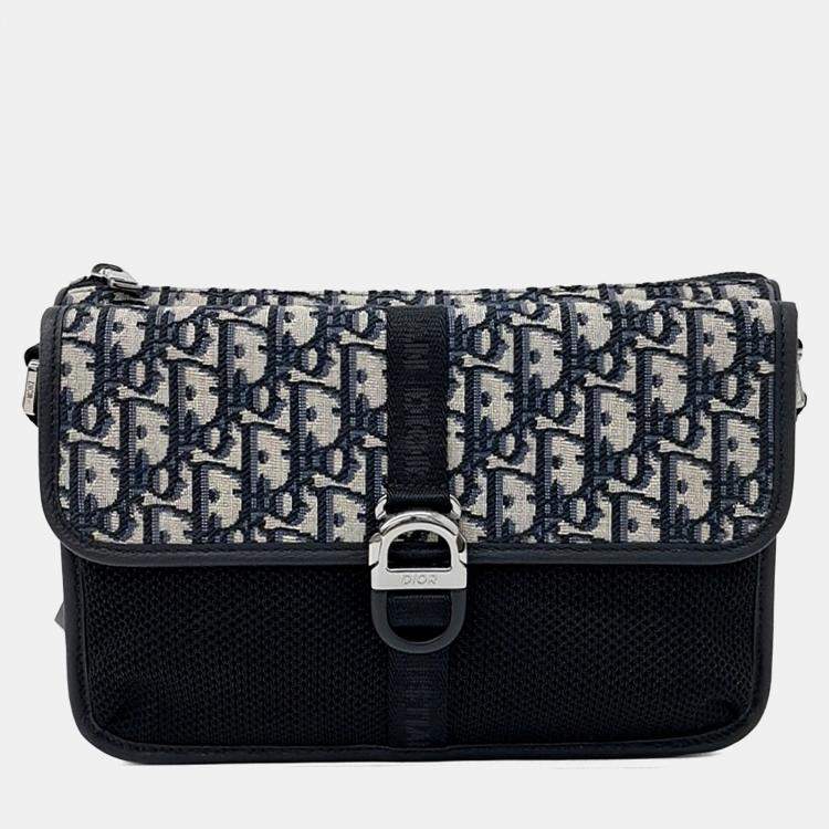 Pre Owned Dior Homme Oblique 8 Messenger Bag