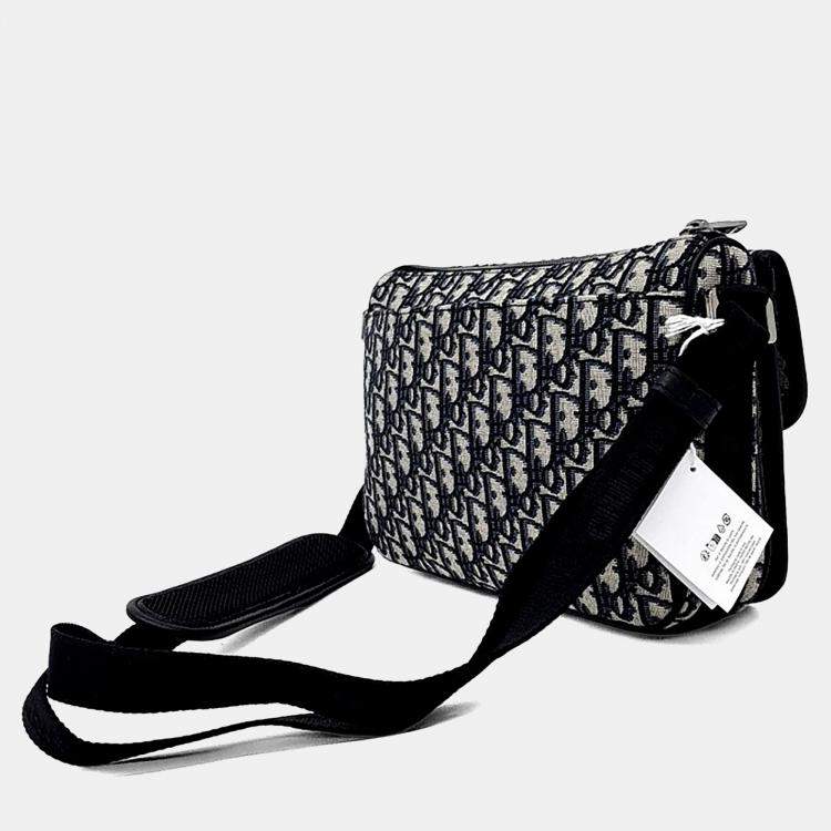 Pre Owned Dior Homme Oblique 8 Messenger Bag