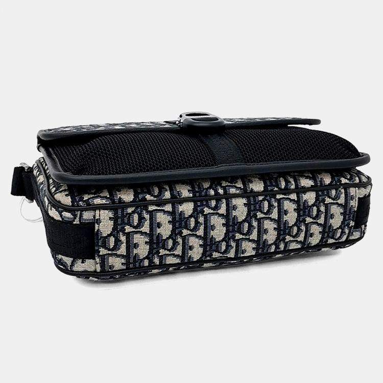 Pre Owned Dior Homme Oblique 8 Messenger Bag