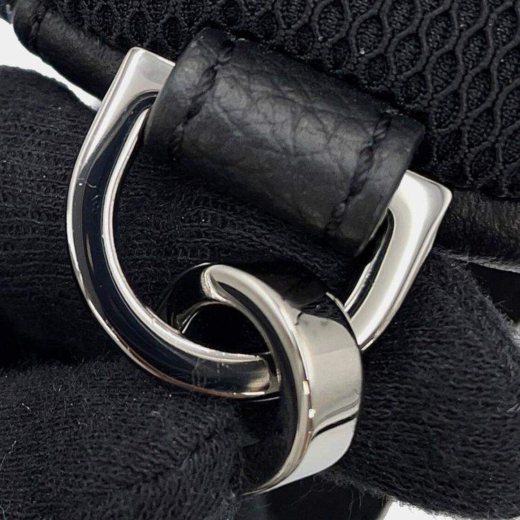 Pre Owned Dior Oblique Scarab Crossbody Bag Black/Beige Canvas Size Mini