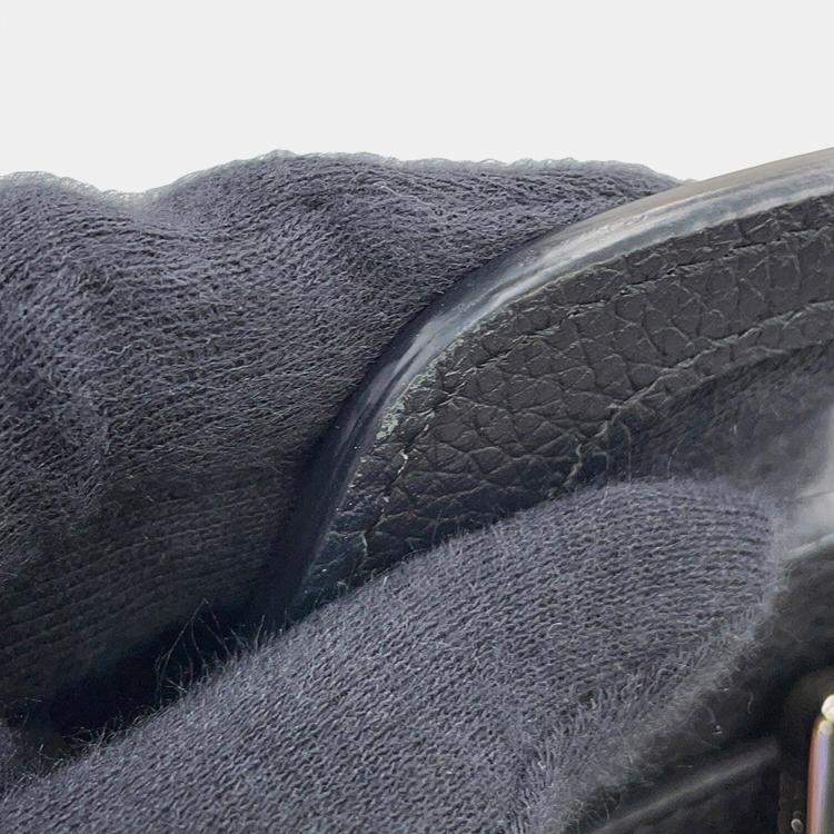 Pre Owned Dior Oblique Gallop Mini Sling Bag Black/Beige Canvas Leather