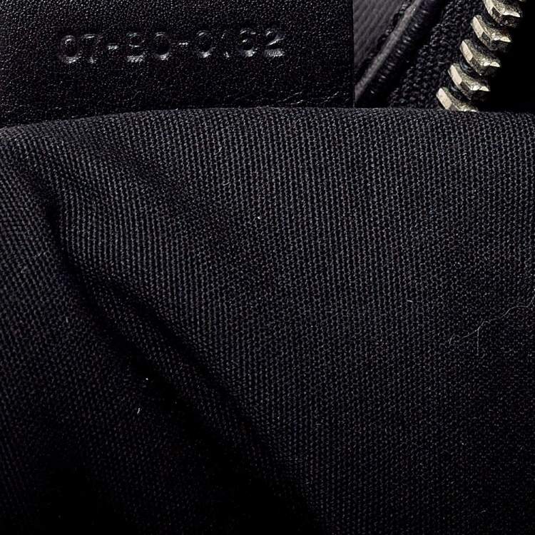 Pre Owned Dior Homme Black Oblique Coated Canvas Document Briefcase