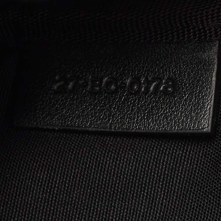 Pre Owned Dior Tribal Printed Nylon Zip Around Pouch