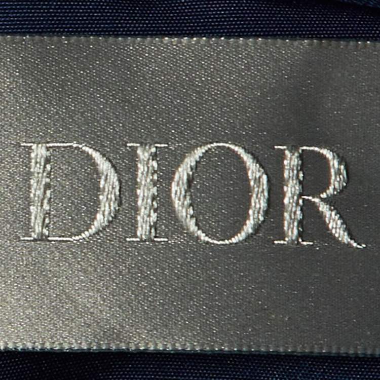 Pre Owned Dior Homme Navy Blue Synthetic Jumper S