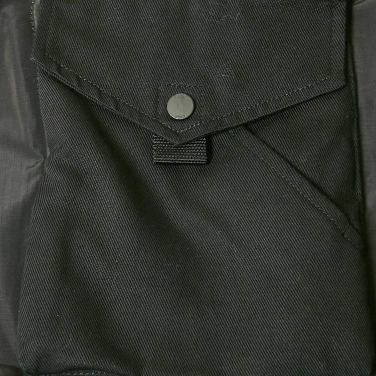 Pre Owned Dior Homme Black Synthetic Cargo Pants M