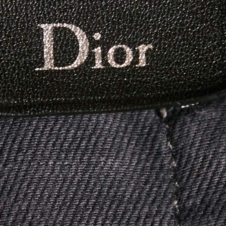 Pre Owned Dior Homme Grey Washed Denim Jeans L Waist 34" 