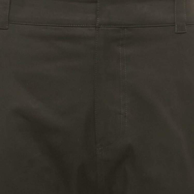 مملوكة مسبقًا Dior Homme Black Cotton Cargo Pants M