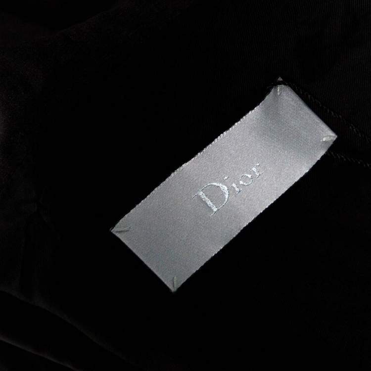 Pre Owned Dior Black Wool Hooded Vest XS