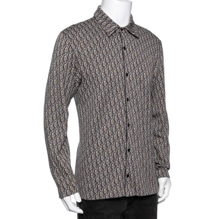 Louis Vuitton - Monogram Cotton Overshirt - Tarmac - Men - Size: L - Luxury