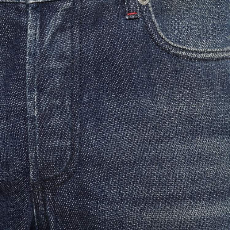 Pre Owned Dior Blue Denim Jeans M